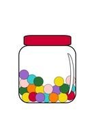 Candy Jar as a picture for clipart
