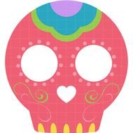 Sugar Skull Clip Art N9