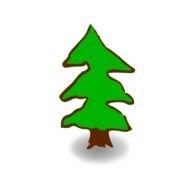 Small Cartoon Tree drawing