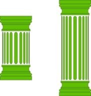 Greek Columns Clip Art N6