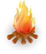 Fire Wood Clip Art N2