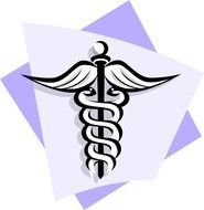 Nursing Symbol as picture for clipart