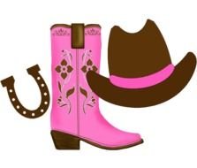Minnie Mouse Cowgirl Clip Art