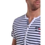 Colorful striped men t-shirt