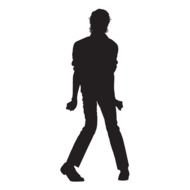 Michael Jackson Silhouette Clip Art