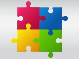 Jigsaw Puzzle Pieces drawing