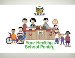 pantry with healthy food