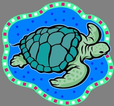 Sea Turtle Clip Art N19