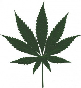 Weed Leaf Clip Art N2
