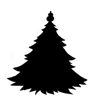 Tree Silhouette Clip Art N2