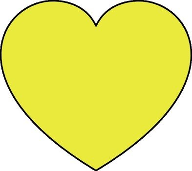 Gold Heart Clip Art N4