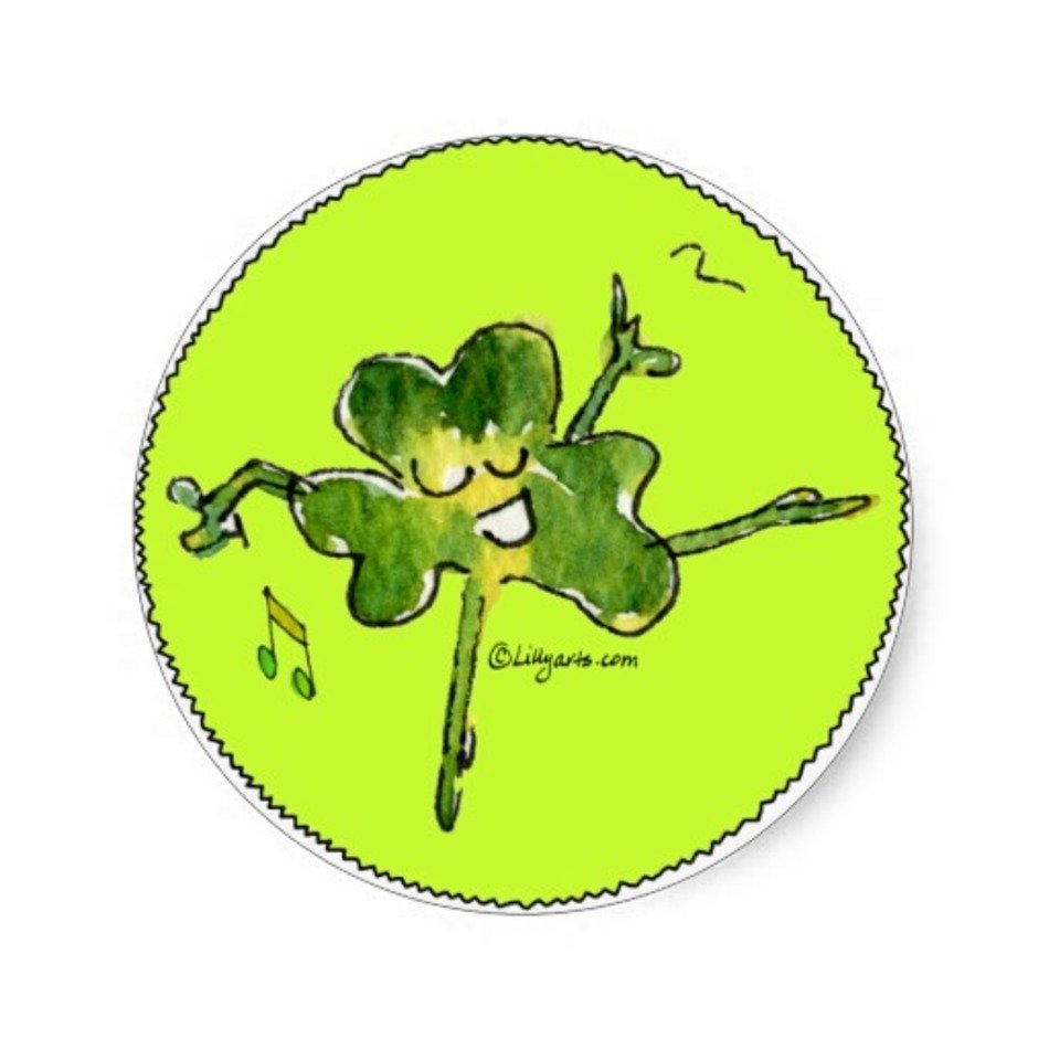 Irish Shamrock Clip Art N12
