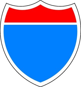 Interstate Sign Clip Art N2