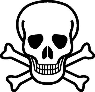 Skull And Crossbones Clip Art N6