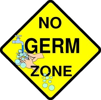 No Germs Clip Art N2