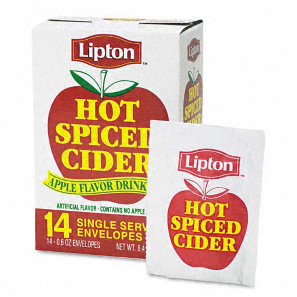 Details About 14 Pk Lipton Hot Spiced Cider Apple Drink Single Serve ...