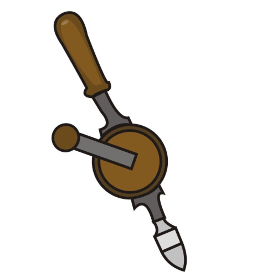 Hand Drill Clip Art