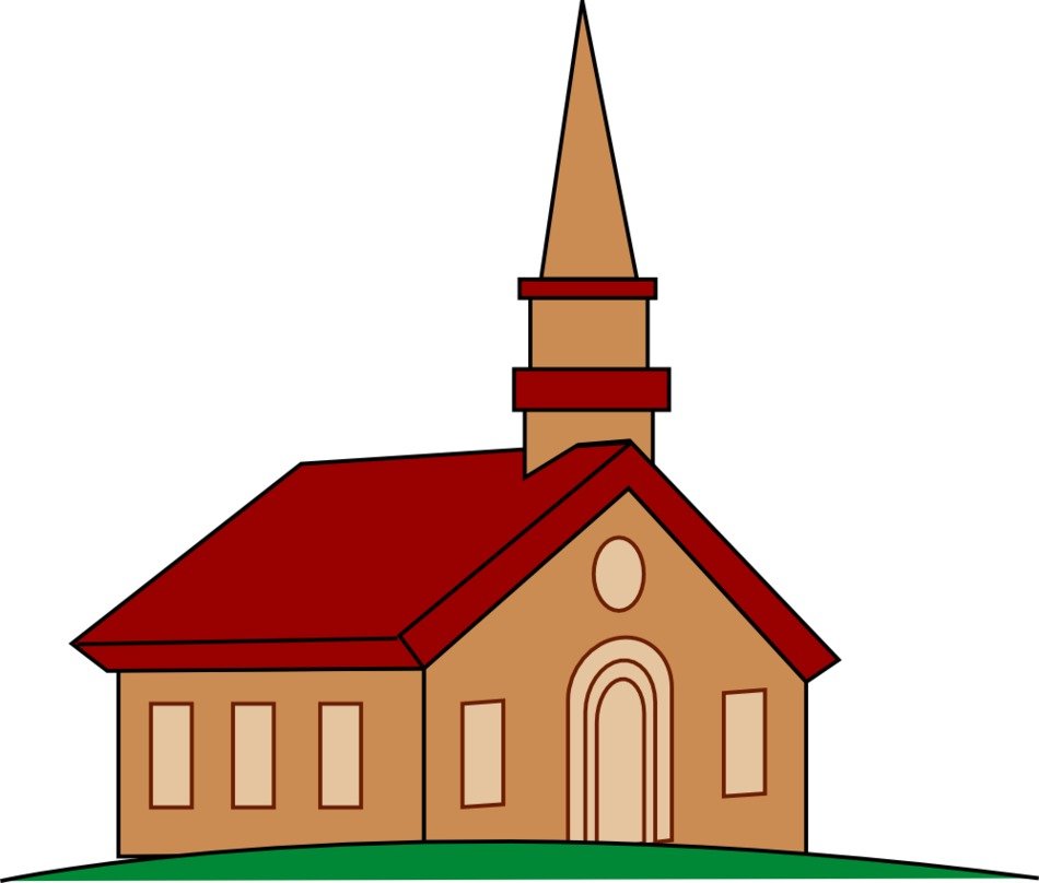 brown Church drawing