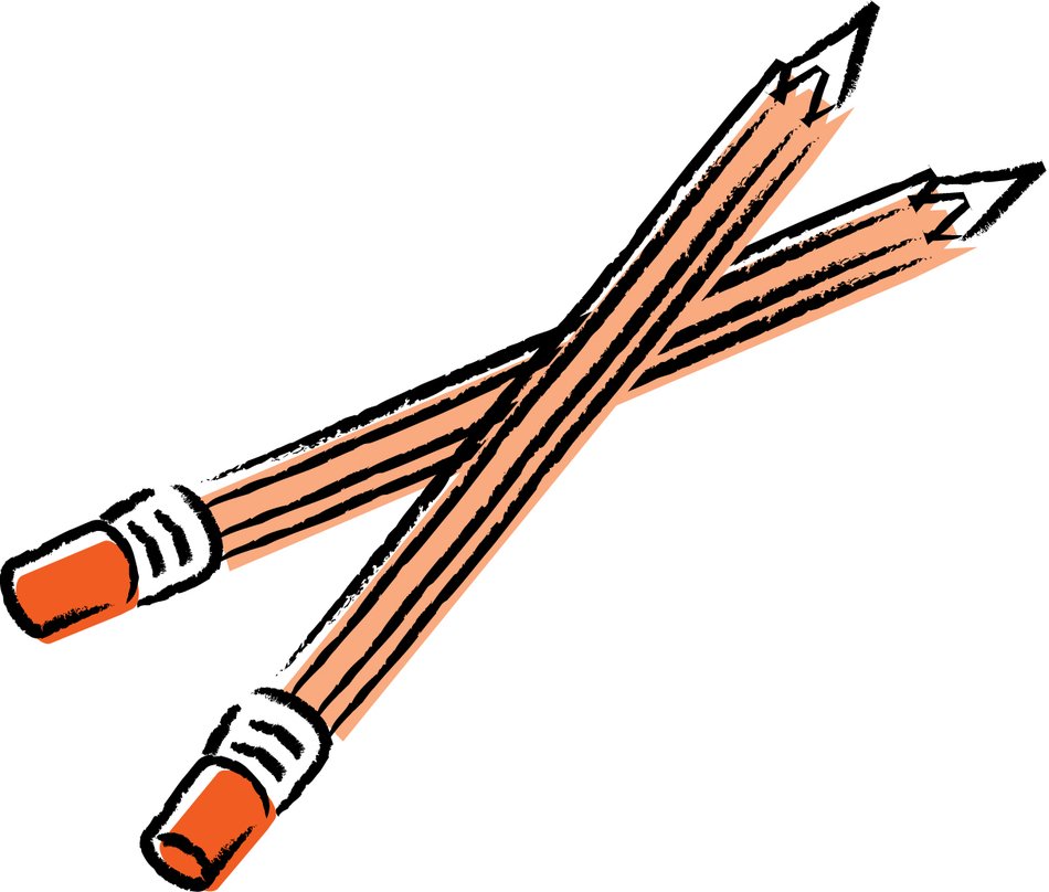 Pencils Clip Art drawing