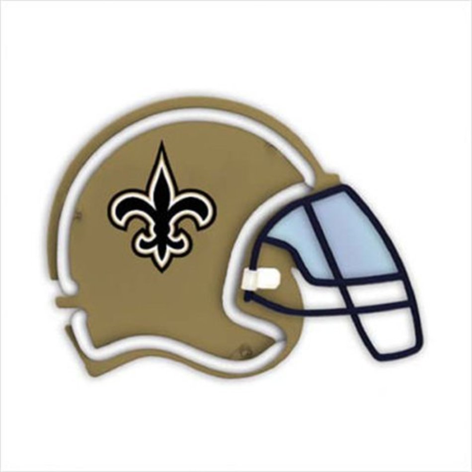 New Orleans Saints Football Helmet