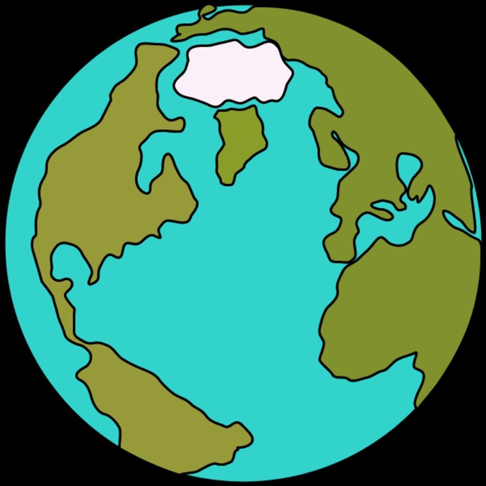 World Globe Clip Art In Cartoon