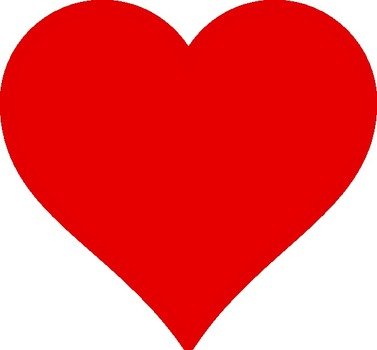Red Heart Clip Art N30