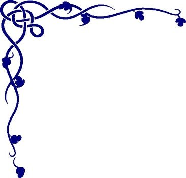 Decorative Swirl Clip Art N7