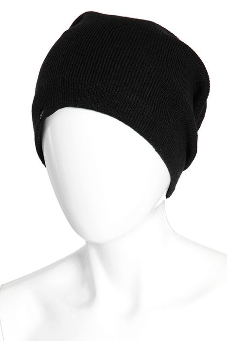 Barca Slouchy Hat With Fleece Lining In Black SINGER22 Com Photos