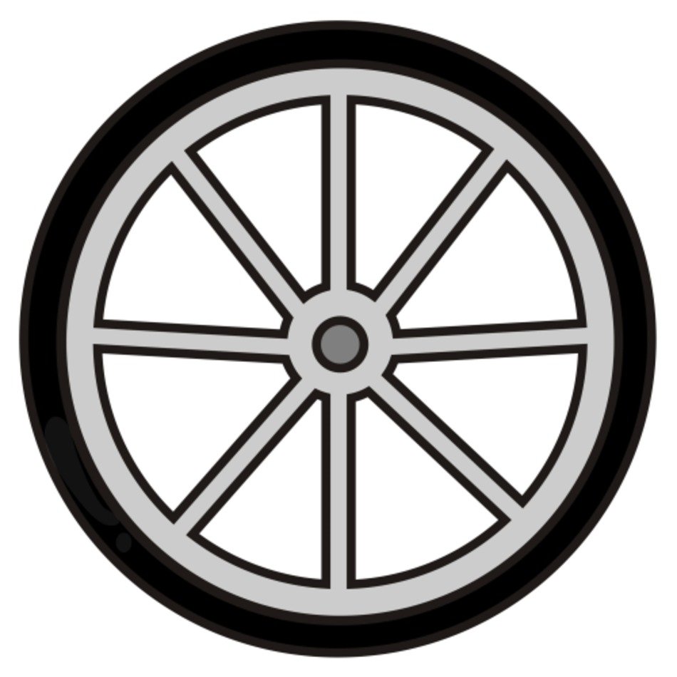 Велосипедное колесо вектор