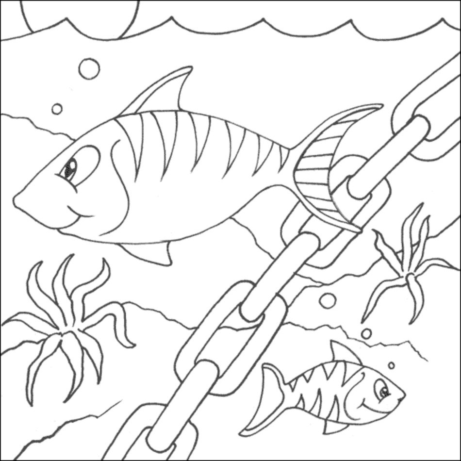 Fish Coloring Pages N3