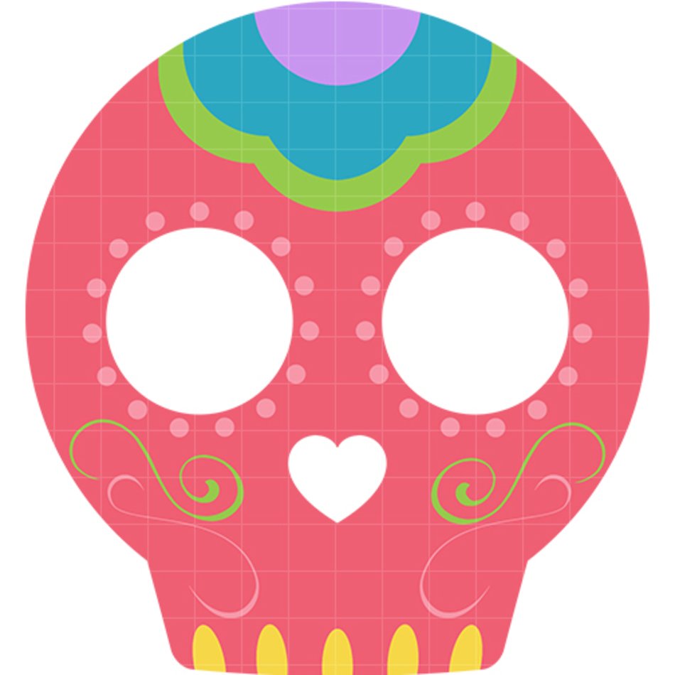 Sugar Skull Clip Art N9