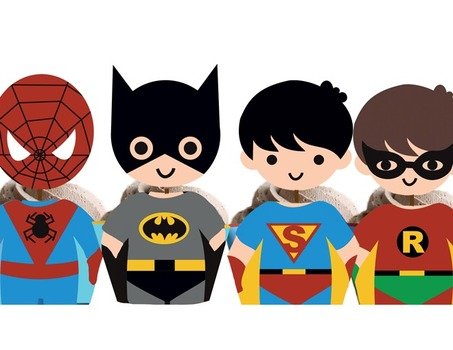 Superhero Cupcake Wrappers