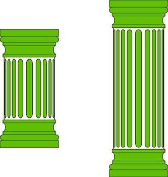 Greek Columns Clip Art N6