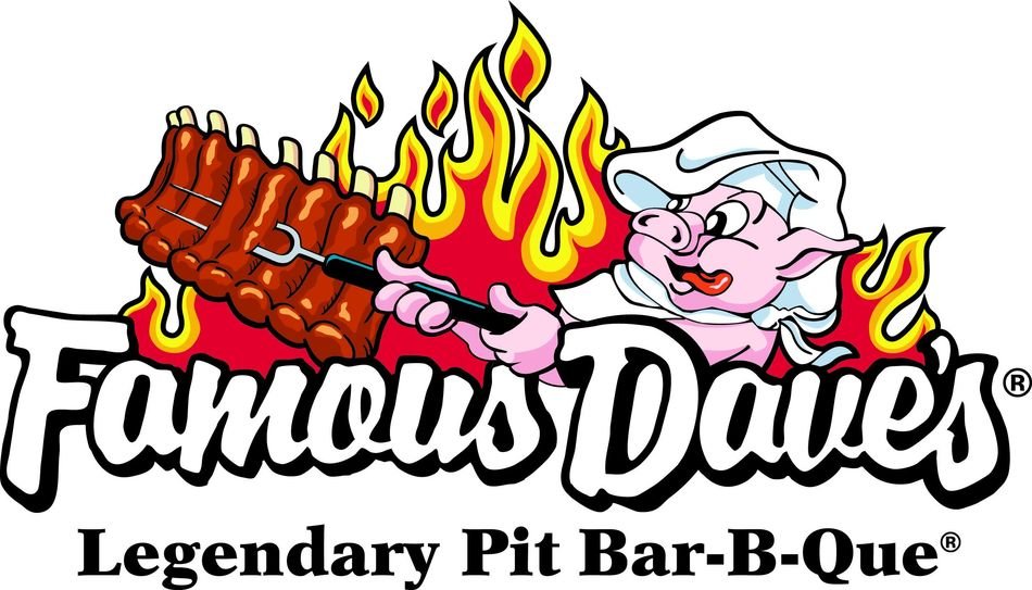 Famous Daves BBQ Logo drawing