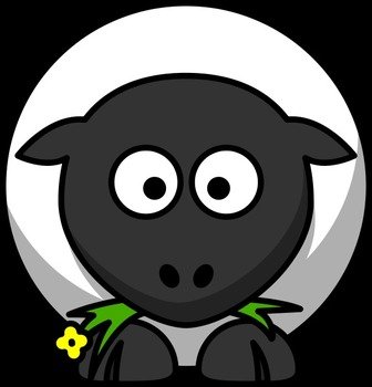 Cartoon Sheep Clip Art N12
