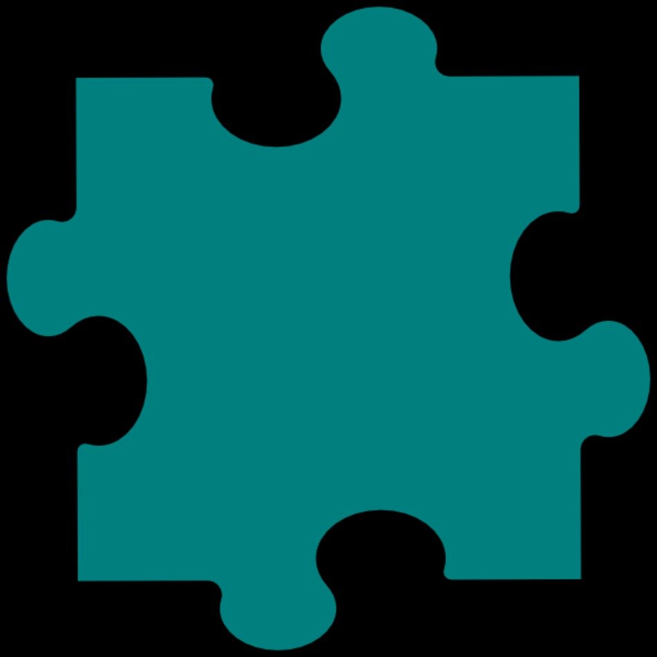 Puzzle Piece Clip Art N25