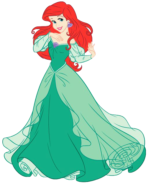 Ariel Green Dress free image download