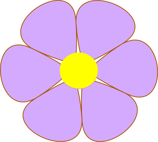 Purple Flower Clip Art N Free Image Download