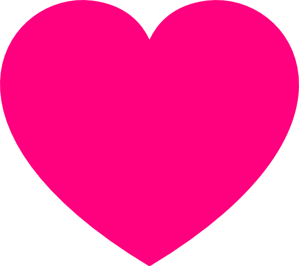 Pink Heart Clip Art N42 free image download