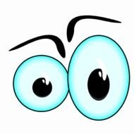 Cartoon Eyes as a picture for clipart