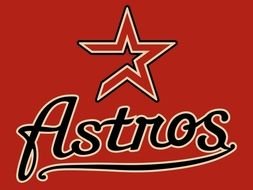 Houston Astros star drawing