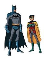 Batman Y Robin Cartoon drawing