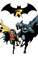 Batman and Robin clipart
