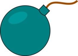 Cartoon Bomb drawing