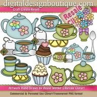 Tea Party Clip Art N7