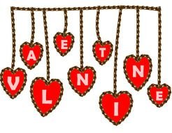 Valentine Heart String