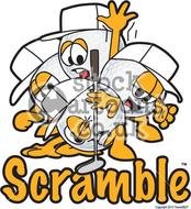 Cartoons Golf Scramble