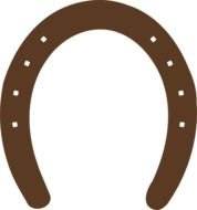 brown Horseshoe drawing