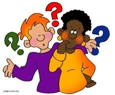 Student Asking Questions Clip Art N4