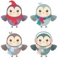 Winter Owl Clip Art